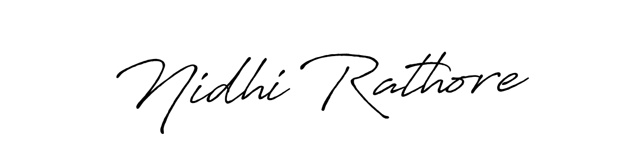 Also You can easily find your signature by using the search form. We will create Nidhi Rathore name handwritten signature images for you free of cost using Antro_Vectra_Bolder sign style. Nidhi Rathore signature style 7 images and pictures png