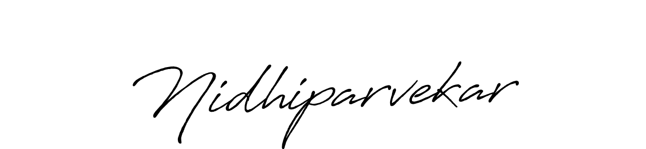 How to Draw Nidhiparvekar signature style? Antro_Vectra_Bolder is a latest design signature styles for name Nidhiparvekar. Nidhiparvekar signature style 7 images and pictures png