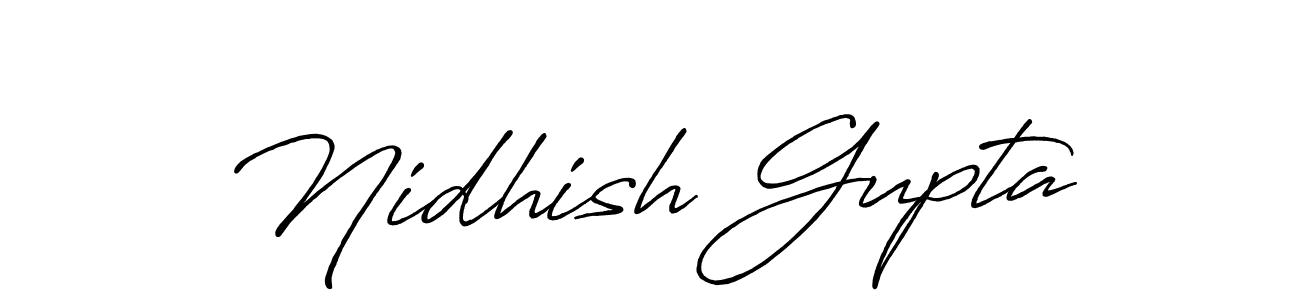 Also You can easily find your signature by using the search form. We will create Nidhish Gupta name handwritten signature images for you free of cost using Antro_Vectra_Bolder sign style. Nidhish Gupta signature style 7 images and pictures png