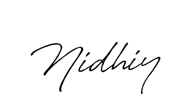 Antro_Vectra_Bolder is a professional signature style that is perfect for those who want to add a touch of class to their signature. It is also a great choice for those who want to make their signature more unique. Get Nidhiy name to fancy signature for free. Nidhiy signature style 7 images and pictures png