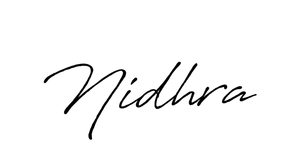 You should practise on your own different ways (Antro_Vectra_Bolder) to write your name (Nidhra) in signature. don't let someone else do it for you. Nidhra signature style 7 images and pictures png