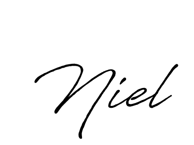 Best and Professional Signature Style for Niel. Antro_Vectra_Bolder Best Signature Style Collection. Niel signature style 7 images and pictures png