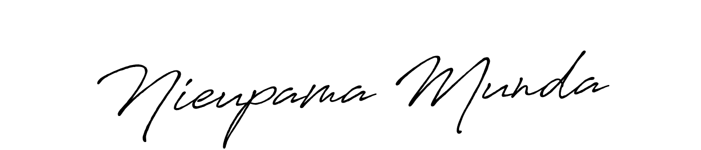 This is the best signature style for the Nieupama Munda name. Also you like these signature font (Antro_Vectra_Bolder). Mix name signature. Nieupama Munda signature style 7 images and pictures png