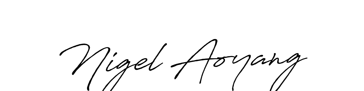 Antro_Vectra_Bolder is a professional signature style that is perfect for those who want to add a touch of class to their signature. It is also a great choice for those who want to make their signature more unique. Get Nigel Aoyang name to fancy signature for free. Nigel Aoyang signature style 7 images and pictures png