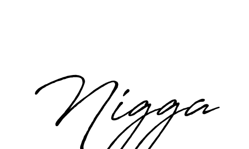 Also we have Nigga name is the best signature style. Create professional handwritten signature collection using Antro_Vectra_Bolder autograph style. Nigga signature style 7 images and pictures png
