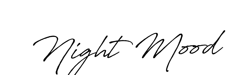 Make a beautiful signature design for name Night Mood. Use this online signature maker to create a handwritten signature for free. Night Mood signature style 7 images and pictures png