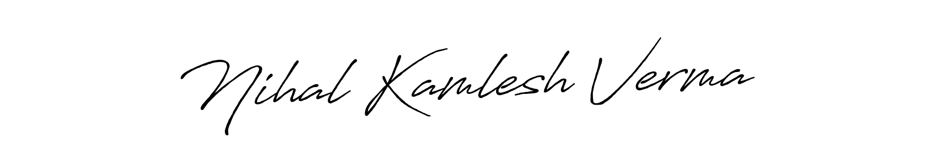 Best and Professional Signature Style for Nihal Kamlesh Verma. Antro_Vectra_Bolder Best Signature Style Collection. Nihal Kamlesh Verma signature style 7 images and pictures png