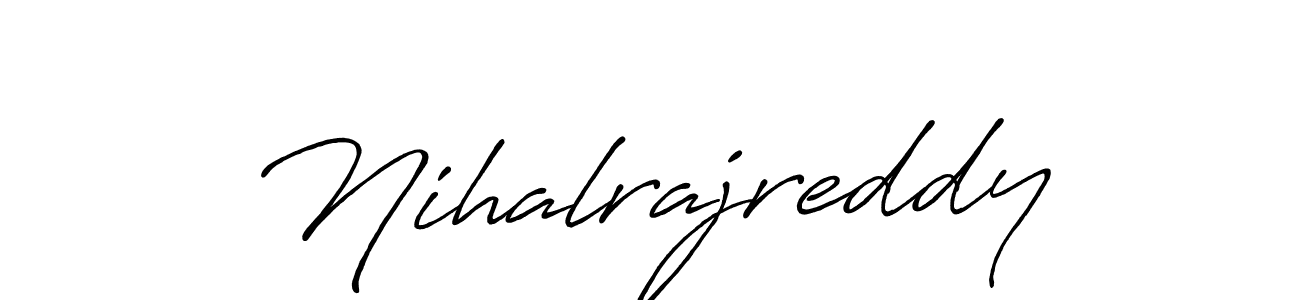 Make a beautiful signature design for name Nihalrajreddy. Use this online signature maker to create a handwritten signature for free. Nihalrajreddy signature style 7 images and pictures png