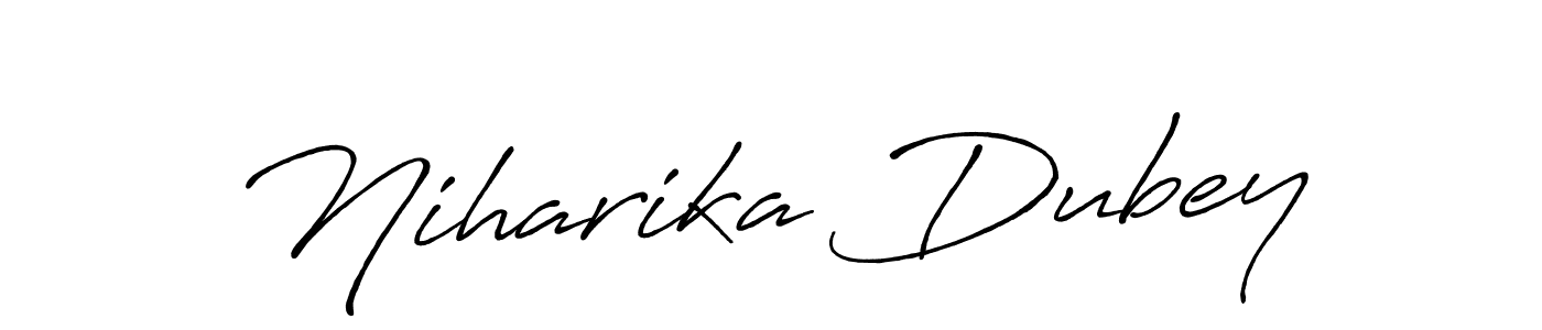 Also we have Niharika Dubey name is the best signature style. Create professional handwritten signature collection using Antro_Vectra_Bolder autograph style. Niharika Dubey signature style 7 images and pictures png