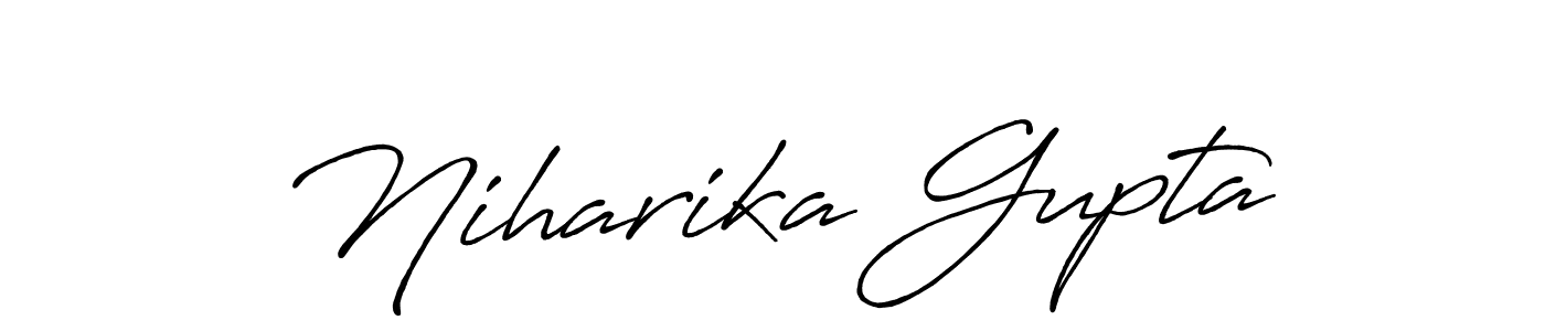 Here are the top 10 professional signature styles for the name Niharika Gupta. These are the best autograph styles you can use for your name. Niharika Gupta signature style 7 images and pictures png