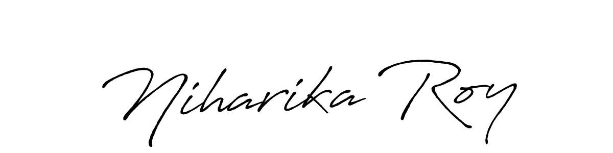 Here are the top 10 professional signature styles for the name Niharika Roy. These are the best autograph styles you can use for your name. Niharika Roy signature style 7 images and pictures png