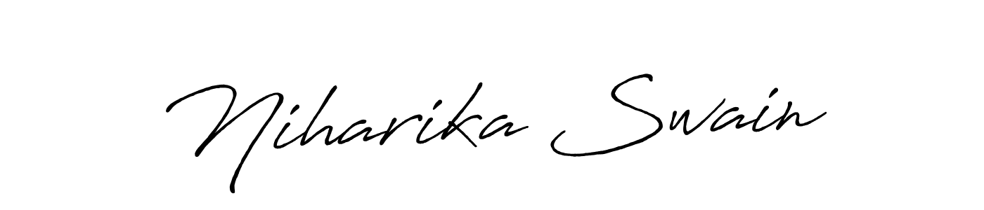You can use this online signature creator to create a handwritten signature for the name Niharika Swain. This is the best online autograph maker. Niharika Swain signature style 7 images and pictures png