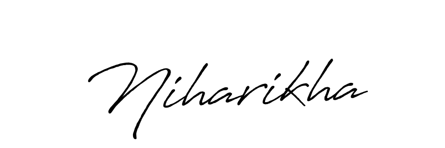See photos of Niharikha official signature by Spectra . Check more albums & portfolios. Read reviews & check more about Antro_Vectra_Bolder font. Niharikha signature style 7 images and pictures png