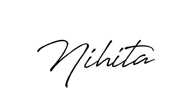 Make a beautiful signature design for name Nihita. Use this online signature maker to create a handwritten signature for free. Nihita signature style 7 images and pictures png