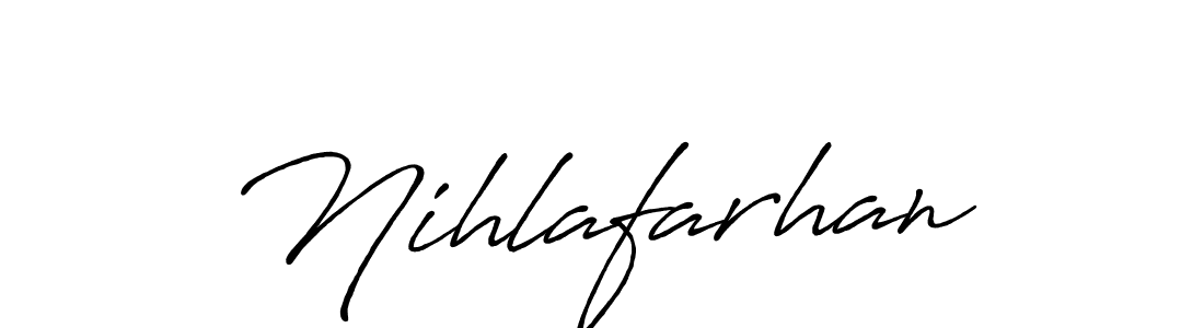 How to Draw Nihlafarhan signature style? Antro_Vectra_Bolder is a latest design signature styles for name Nihlafarhan. Nihlafarhan signature style 7 images and pictures png