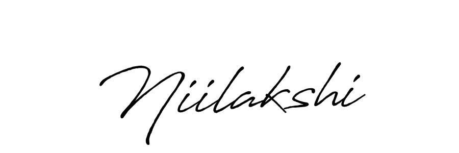 Niilakshi stylish signature style. Best Handwritten Sign (Antro_Vectra_Bolder) for my name. Handwritten Signature Collection Ideas for my name Niilakshi. Niilakshi signature style 7 images and pictures png