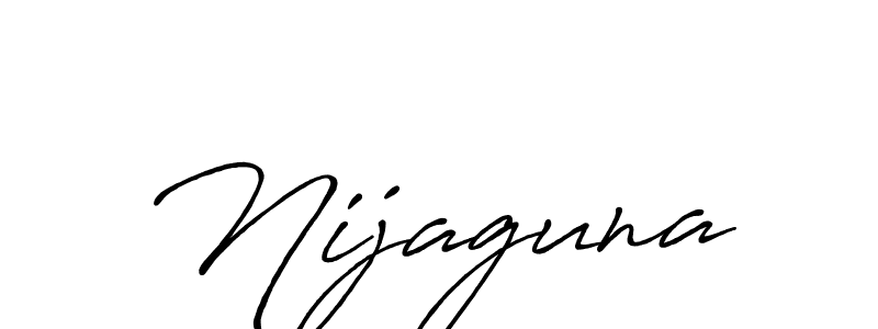 Also we have Nijaguna name is the best signature style. Create professional handwritten signature collection using Antro_Vectra_Bolder autograph style. Nijaguna signature style 7 images and pictures png