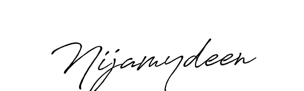 Once you've used our free online signature maker to create your best signature Antro_Vectra_Bolder style, it's time to enjoy all of the benefits that Nijamydeen name signing documents. Nijamydeen signature style 7 images and pictures png