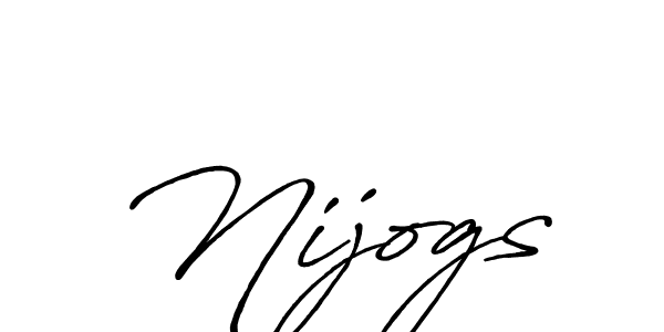 Make a beautiful signature design for name Nijogs. Use this online signature maker to create a handwritten signature for free. Nijogs signature style 7 images and pictures png