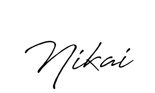 The best way (Antro_Vectra_Bolder) to make a short signature is to pick only two or three words in your name. The name Nikai include a total of six letters. For converting this name. Nikai signature style 7 images and pictures png