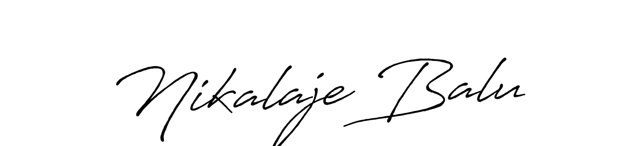 It looks lik you need a new signature style for name Nikalaje Balu. Design unique handwritten (Antro_Vectra_Bolder) signature with our free signature maker in just a few clicks. Nikalaje Balu signature style 7 images and pictures png