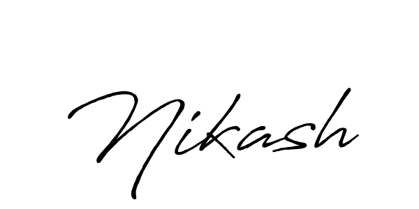 Also You can easily find your signature by using the search form. We will create Nikash name handwritten signature images for you free of cost using Antro_Vectra_Bolder sign style. Nikash signature style 7 images and pictures png