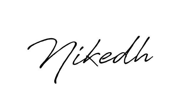 Once you've used our free online signature maker to create your best signature Antro_Vectra_Bolder style, it's time to enjoy all of the benefits that Nikedh name signing documents. Nikedh signature style 7 images and pictures png