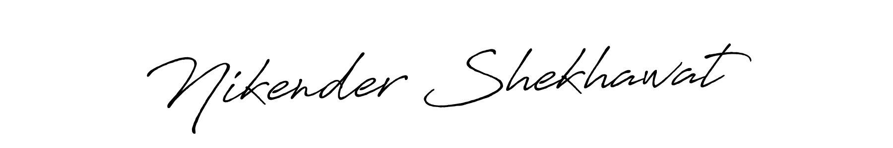 It looks lik you need a new signature style for name Nikender Shekhawat. Design unique handwritten (Antro_Vectra_Bolder) signature with our free signature maker in just a few clicks. Nikender Shekhawat signature style 7 images and pictures png