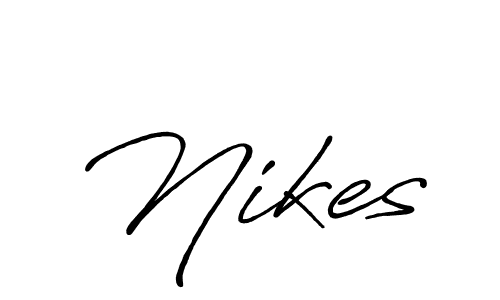 How to make Nikes name signature. Use Antro_Vectra_Bolder style for creating short signs online. This is the latest handwritten sign. Nikes signature style 7 images and pictures png