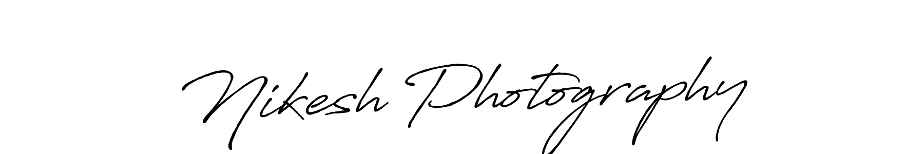 Also You can easily find your signature by using the search form. We will create Nikesh Photography name handwritten signature images for you free of cost using Antro_Vectra_Bolder sign style. Nikesh Photography signature style 7 images and pictures png