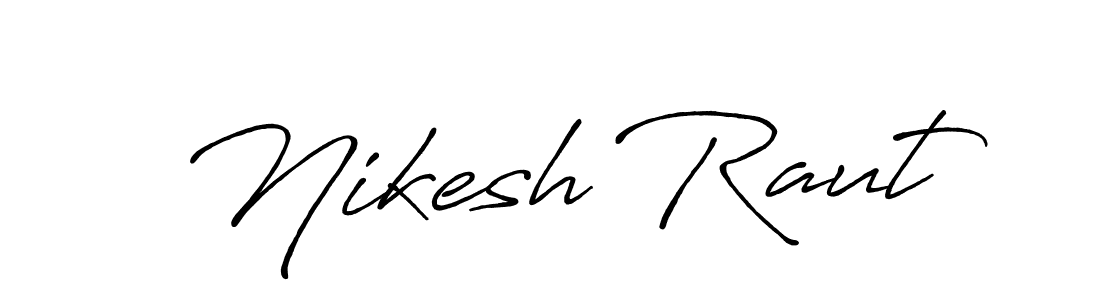 How to Draw Nikesh Raut signature style? Antro_Vectra_Bolder is a latest design signature styles for name Nikesh Raut. Nikesh Raut signature style 7 images and pictures png