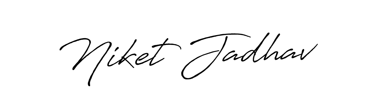 Here are the top 10 professional signature styles for the name Niket Jadhav. These are the best autograph styles you can use for your name. Niket Jadhav signature style 7 images and pictures png