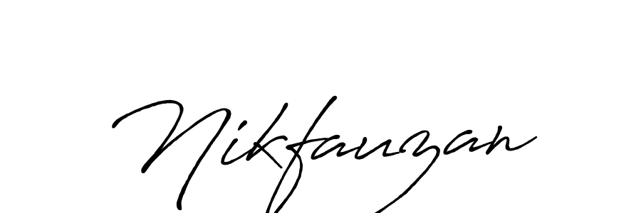 This is the best signature style for the Nikfauzan name. Also you like these signature font (Antro_Vectra_Bolder). Mix name signature. Nikfauzan signature style 7 images and pictures png