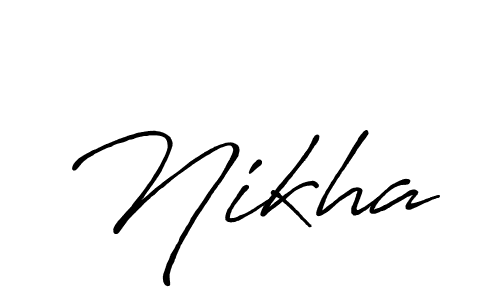 This is the best signature style for the Nikha name. Also you like these signature font (Antro_Vectra_Bolder). Mix name signature. Nikha signature style 7 images and pictures png