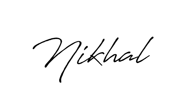 if you are searching for the best signature style for your name Nikhal. so please give up your signature search. here we have designed multiple signature styles  using Antro_Vectra_Bolder. Nikhal signature style 7 images and pictures png