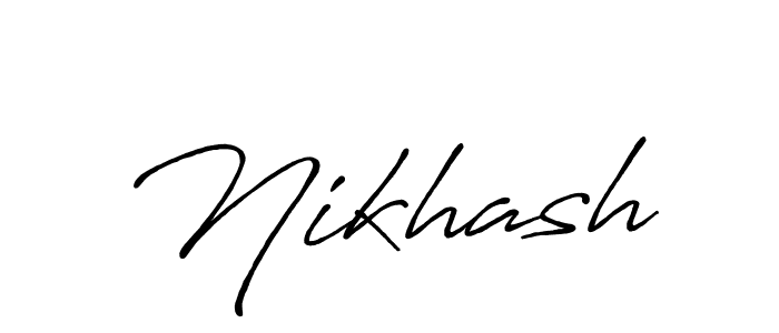 Antro_Vectra_Bolder is a professional signature style that is perfect for those who want to add a touch of class to their signature. It is also a great choice for those who want to make their signature more unique. Get Nikhash name to fancy signature for free. Nikhash signature style 7 images and pictures png