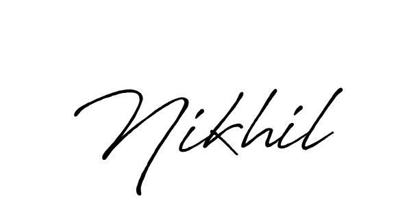 Similarly Antro_Vectra_Bolder is the best handwritten signature design. Signature creator online .You can use it as an online autograph creator for name Nikhil. Nikhil signature style 7 images and pictures png