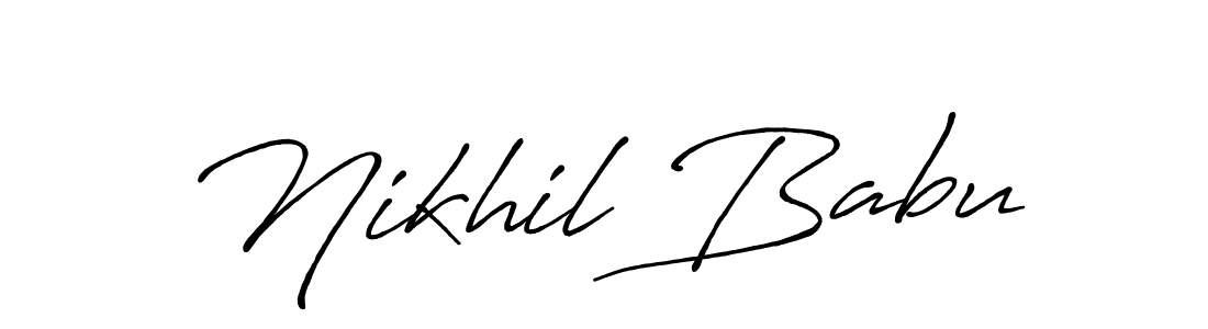 You can use this online signature creator to create a handwritten signature for the name Nikhil Babu. This is the best online autograph maker. Nikhil Babu signature style 7 images and pictures png