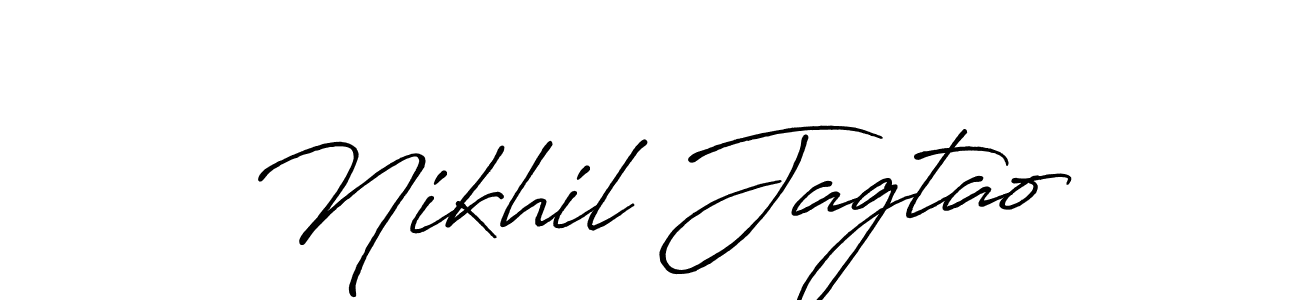It looks lik you need a new signature style for name Nikhil Jagtao. Design unique handwritten (Antro_Vectra_Bolder) signature with our free signature maker in just a few clicks. Nikhil Jagtao signature style 7 images and pictures png