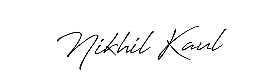 Also You can easily find your signature by using the search form. We will create Nikhil Kaul name handwritten signature images for you free of cost using Antro_Vectra_Bolder sign style. Nikhil Kaul signature style 7 images and pictures png