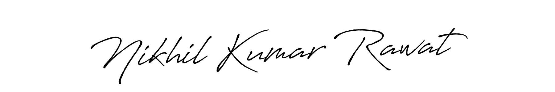 This is the best signature style for the Nikhil Kumar Rawat name. Also you like these signature font (Antro_Vectra_Bolder). Mix name signature. Nikhil Kumar Rawat signature style 7 images and pictures png