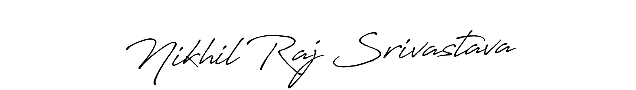 Make a beautiful signature design for name Nikhil Raj Srivastava. Use this online signature maker to create a handwritten signature for free. Nikhil Raj Srivastava signature style 7 images and pictures png