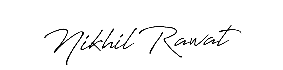 Also You can easily find your signature by using the search form. We will create Nikhil Rawat name handwritten signature images for you free of cost using Antro_Vectra_Bolder sign style. Nikhil Rawat signature style 7 images and pictures png