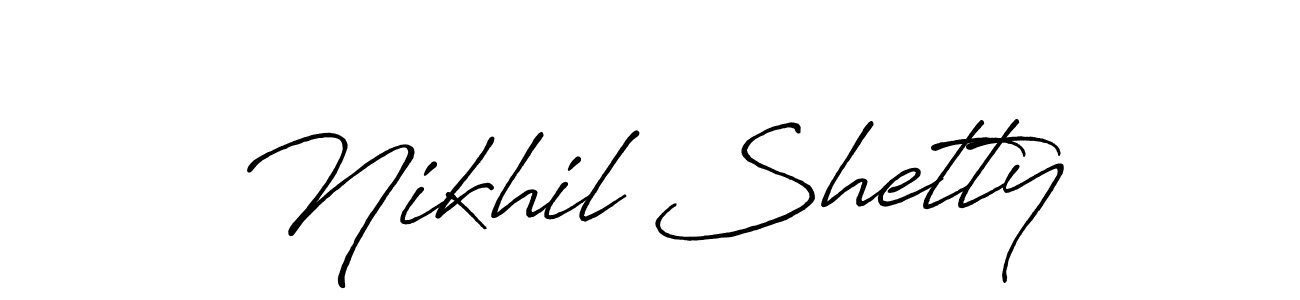 This is the best signature style for the Nikhil Shetty name. Also you like these signature font (Antro_Vectra_Bolder). Mix name signature. Nikhil Shetty signature style 7 images and pictures png