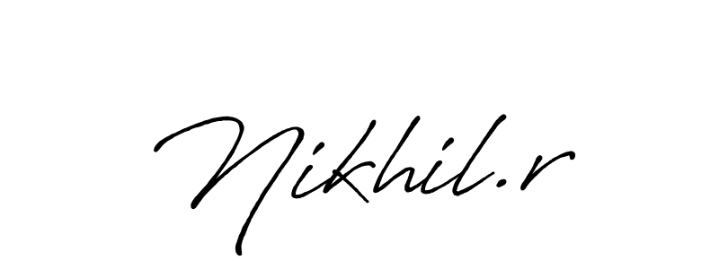 See photos of Nikhil.r official signature by Spectra . Check more albums & portfolios. Read reviews & check more about Antro_Vectra_Bolder font. Nikhil.r signature style 7 images and pictures png