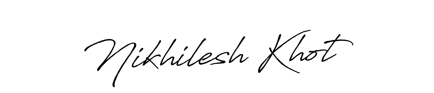 Check out images of Autograph of Nikhilesh Khot name. Actor Nikhilesh Khot Signature Style. Antro_Vectra_Bolder is a professional sign style online. Nikhilesh Khot signature style 7 images and pictures png