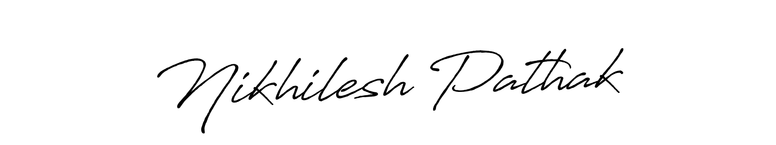 You can use this online signature creator to create a handwritten signature for the name Nikhilesh Pathak. This is the best online autograph maker. Nikhilesh Pathak signature style 7 images and pictures png
