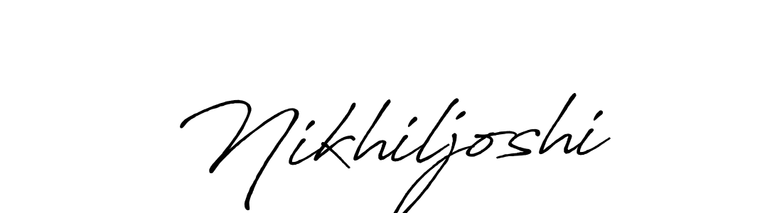 Make a beautiful signature design for name Nikhiljoshi. Use this online signature maker to create a handwritten signature for free. Nikhiljoshi signature style 7 images and pictures png