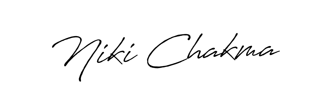 Similarly Antro_Vectra_Bolder is the best handwritten signature design. Signature creator online .You can use it as an online autograph creator for name Niki Chakma. Niki Chakma signature style 7 images and pictures png
