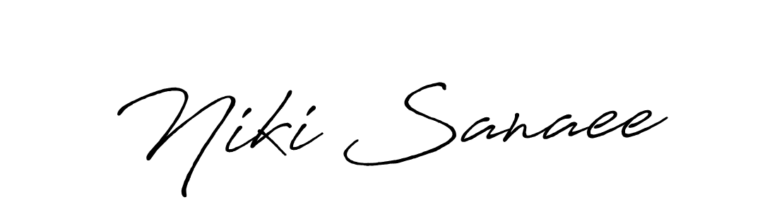 Make a short Niki Sanaee signature style. Manage your documents anywhere anytime using Antro_Vectra_Bolder. Create and add eSignatures, submit forms, share and send files easily. Niki Sanaee signature style 7 images and pictures png